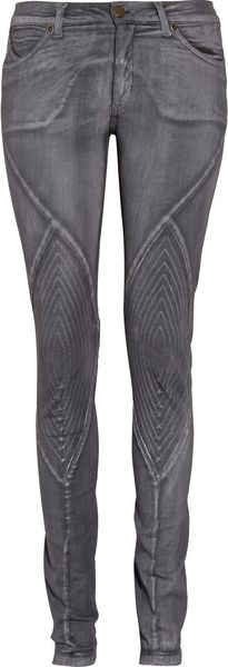 Superfine Super Swirl Mid-rise Skinny Jeans - Lyst