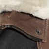 Tibi Leatherpaneled Shearling Biker Jacket in Brown (black) - Lyst