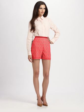 Behnaz Sarafpour Poplin Blouse - Lyst