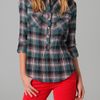 C&c California Hunter Plaid Top in Blue (multi) - Lyst
