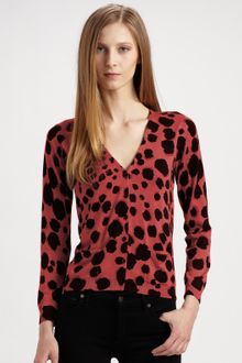 Moschino Cheap & Chic Silk/cashmere Cardigan - Lyst