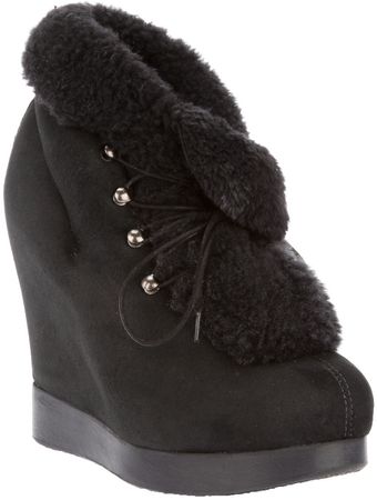  Salvatore Wedge Ankle Boot 