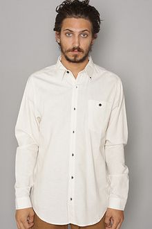 Comune The Howard Buttondown Shirt in White - Lyst