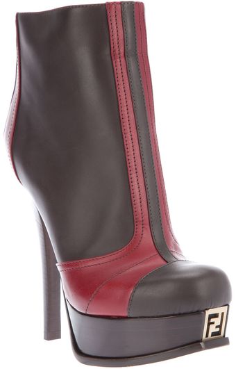 Fendi Ankle Boot - Lyst