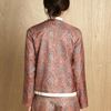 J.w. Anderson J.w. Anderson Womens Rubber Collar Paisley Top in Orange - Lyst