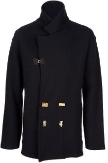 Kolor Double-breasted Piquet Jacket - Lyst