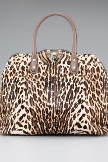 Valentino Rockstud Animal-print Dome Bag - Lyst