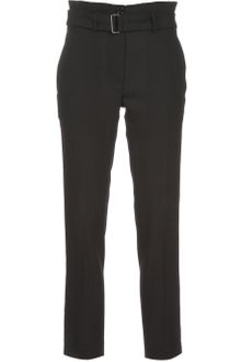 Ann Demeulemeester Light Wool Crop Trouser - Lyst