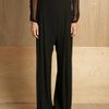 Damir Doma Womens High Waisted Dropped Crotch Trousers in Black - Lyst