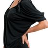 Doo. Ri Shoulder Drape Top in Black - Lyst