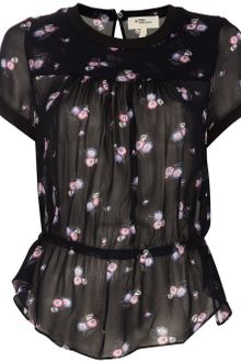 Etoile Isabel Marant Silk Top - Lyst