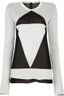 Gareth Pugh Geometric T-shirt - Lyst