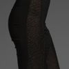Markus Lupfer Leather Leggings in Black - Lyst