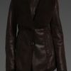 Soia & Kyo Kasey Shearling Jacket in Brown (moka) - Lyst
