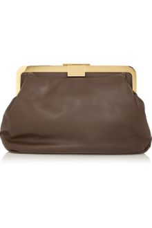 Miu Miu Framed Nappa Leather Clutch - Lyst