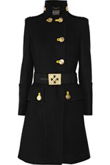 Versace Military Wool Coat