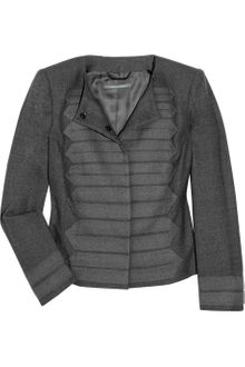 Alberta Ferretti Wool-blend Cropped Jacket - Lyst