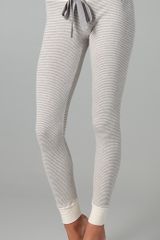 Juicy Couture Striped Thermal Leggings