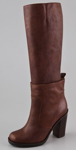mm6 denim boots