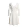 Reiss Fit and Flare Dress in Beige (cream) - Lyst