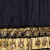 Alexander Mcqueen Feathered Halterneck Chiffon Gown in Blue (navy) - Lyst