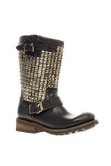 Ash Trash Heavy Studded Calf Boots