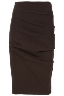 La Petite Salope Crepe Drape Skirt - Lyst