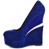 Michael Antonio Studio Arizona  Blue Suede in Blue - Lyst
