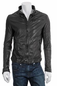Rogue Leather Motorcycle Jacket - Lyst