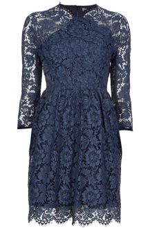 Carven Lace Dress - Lyst
