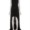 Giles Lace Dress in Black - Lyst
