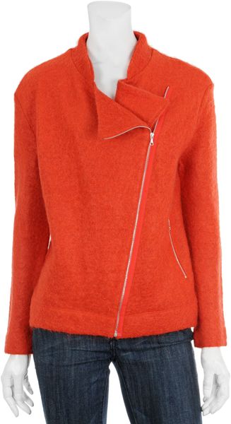Markus Lupfer Wool Crepe Jacket - Lyst