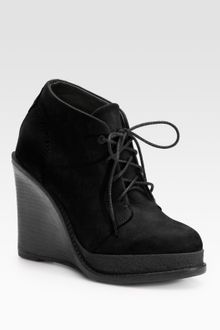 Rag & Bone Odval Desert Suede Wedge Ankle Boots - Lyst