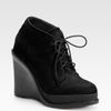 Rag & Bone Odval Desert Suede Wedge Ankle Boots in Black - Lyst