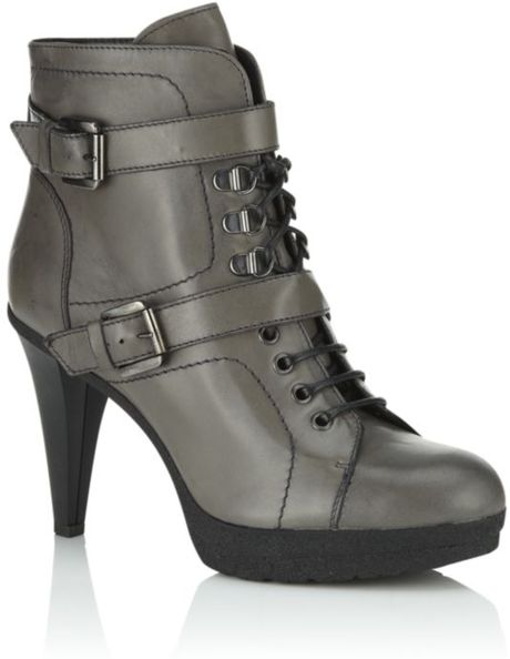 carvela grey ankle boots
