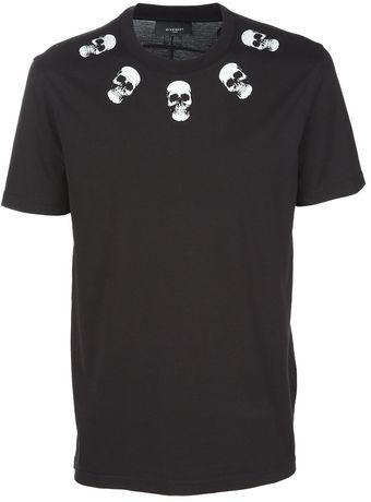  Skull Printed T-shirt 