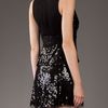 Anna Sui Deco Sequin Dress in Black - Lyst