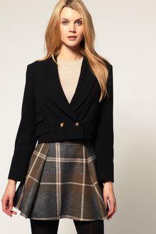 ASOS Collection Asos Crop Boyfriend Blazer - Lyst