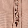Dolan Lived in Lace Up Blouse in Pink - Lyst