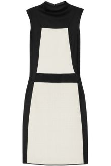 Narciso Rodriguez Paneled Wool-blend Dress - Lyst
