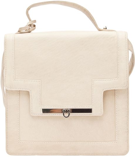 Victoria Horning Accordian Bag in Beige - Lyst
