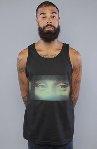 The La Giocanda Tank Top in Black 