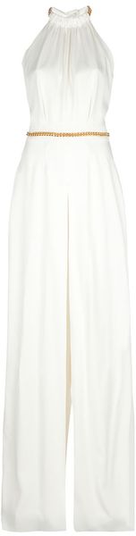 Yves Saint Laurent Chain Detail Jumpsuit - Lyst