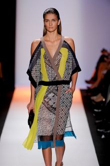 BCBGMAXAZRIA Spring 2012 Black Clutch - Lyst