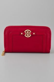 Tory Burch Amanda Zip Continental Wallet - Lyst