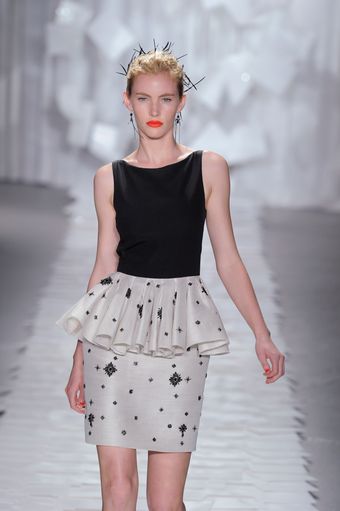 Jason Wu Spring 2012 Black and White Dress - Lyst