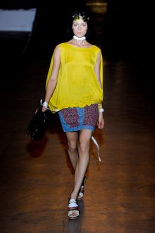 Rag & Bone Spring 2012 Yellow Sleeveless Tunic - Lyst