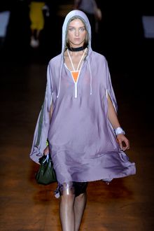 Rag & Bone Spring 2012 Lilac Hooded Parka Jacket - Lyst