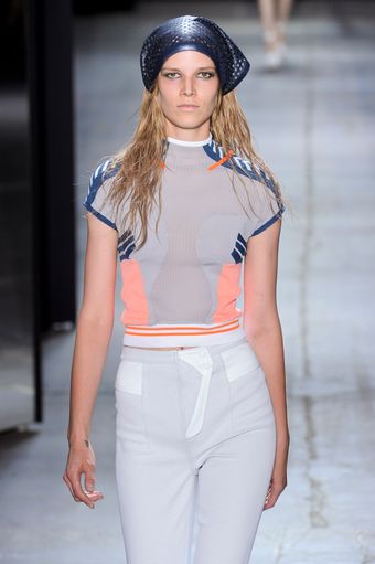 Alexander Wang Spring 2012 Cap Sleeved T-Shrit - Lyst