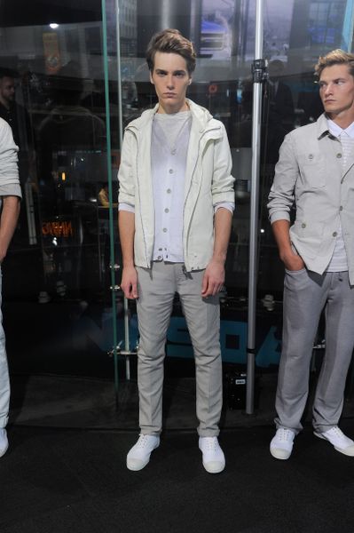 Dkny Spring 2012 Gray CrewNeck Tee in Gray for Men - Lyst